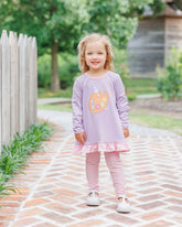 Pretty Painted Ruffle Pant Set