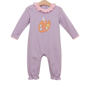 Pretty Painter Ruffle Romper