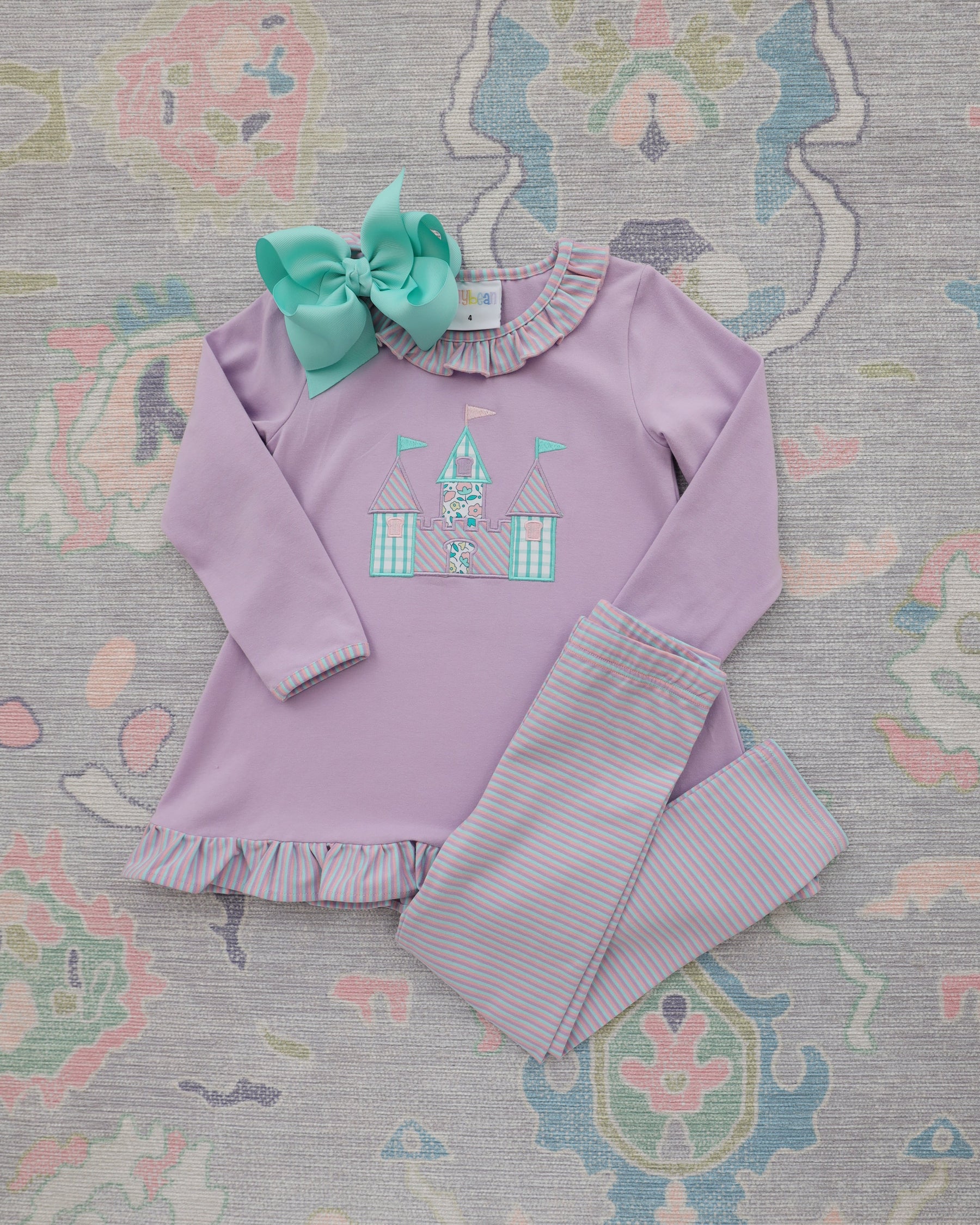 Princess Palace Ruffle Pants Set