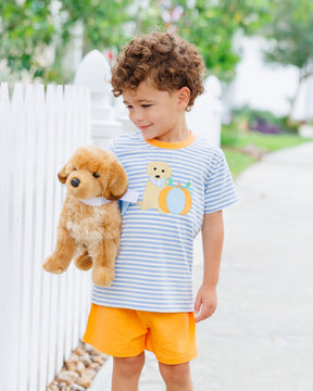 Pumpkins and Paws Short Set
