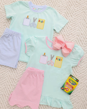 Ready, Set, Learn Scallop Short Set