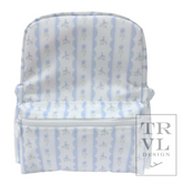 TRVL Mini Backer- Blue Ribbon Floral