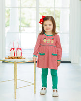 Santa's Sweet Helpers Ruffle Pants Set