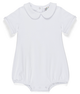 Boy's Short Sleeve Peter Pan Bubble