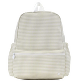 TRVL Backpacker- Gingham Pearl Grey