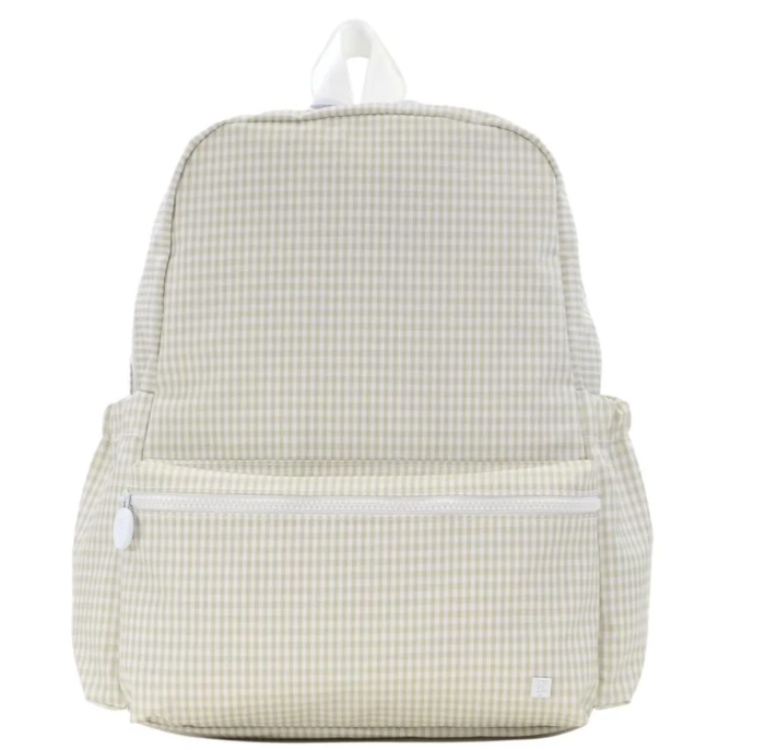 TRVL Backpacker- Gingham Pearl Grey