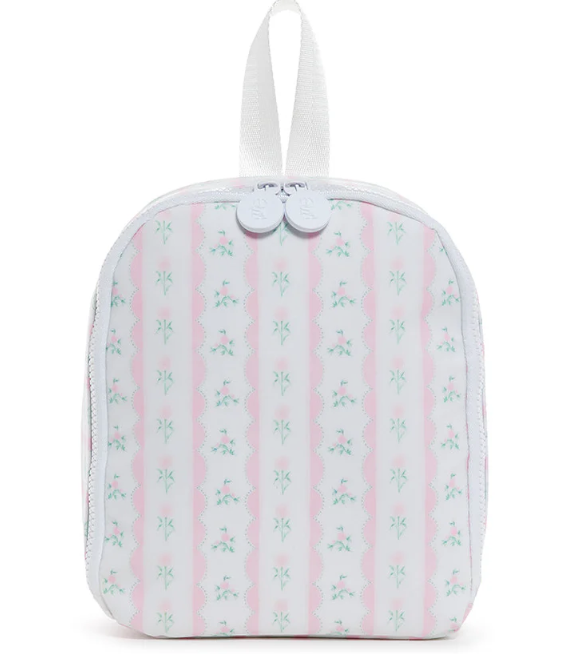 TRVL Lunch Box Bring It- Pink Ribbon Floral (Backordered 6/30)