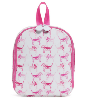 TRVL Lunch Box Bring It- Puppy Love (Blue & Pink)