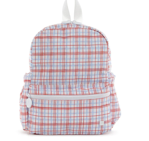 TRVL Mini Backer- Classic Plaid Red