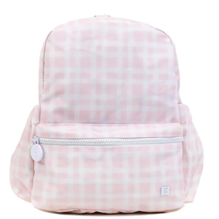 TRVL Mini Backer- Pimlico Plaid Pink