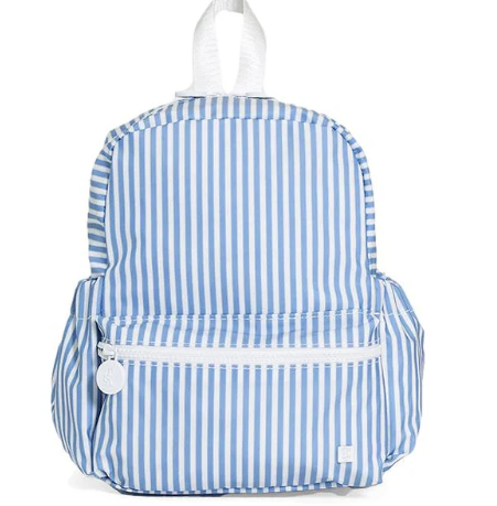 TRVL Mini Backer- Pimlico Stripe Chambray
