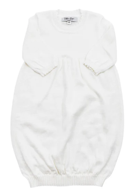 Knit Newborn Gown