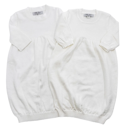 Knit Newborn Gown