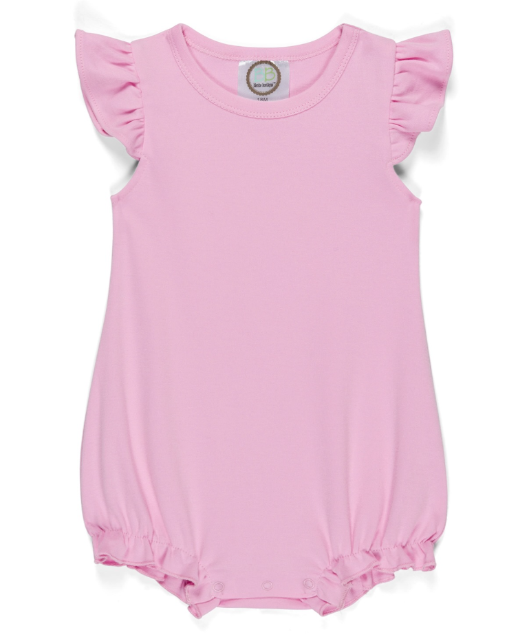 Girl's Flutter Sleeve Bubble