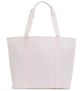 Jumbo Tote- Pimlico Stripe Pink