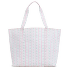 Jumbo Tote-Ribbon Floral Pink