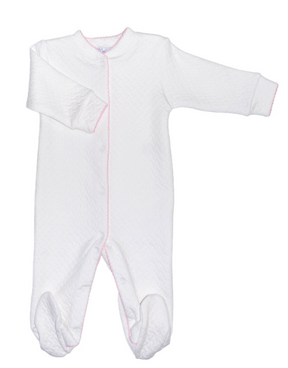Nella Pima Basket Weave Footie