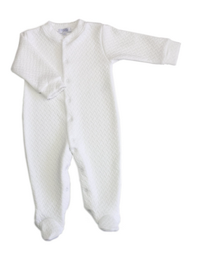 Nella Pima Basket Weave Footie