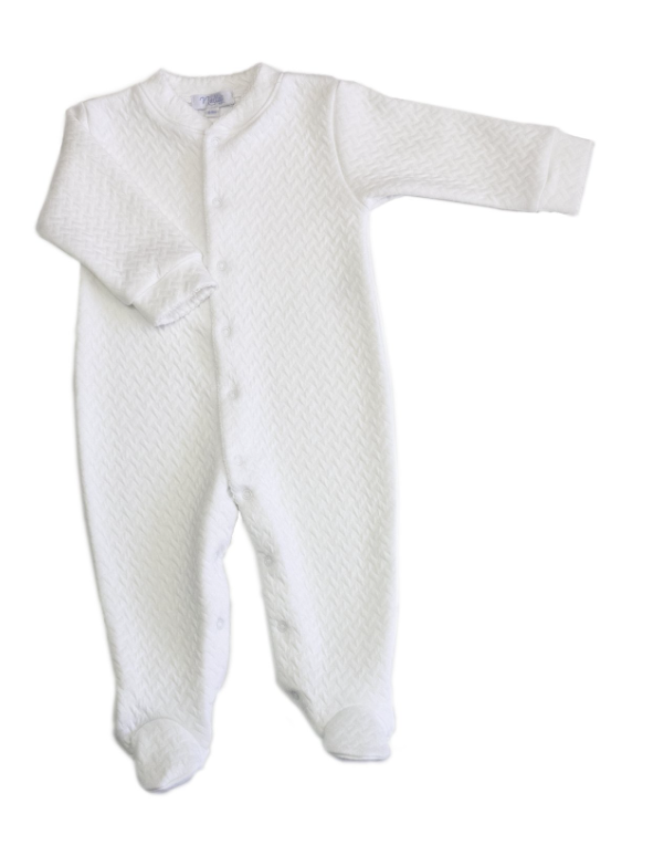 Nella Pima Basket Weave Footie