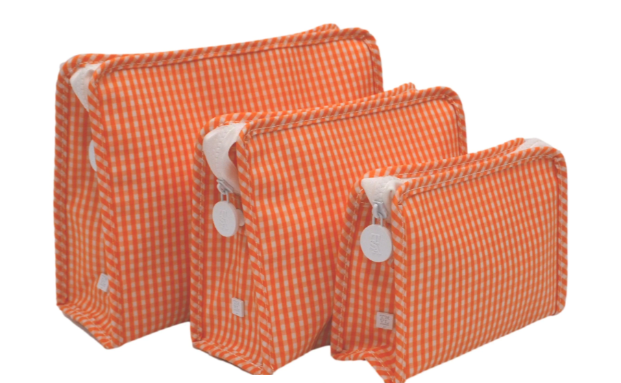 Gingham Orange Roadie