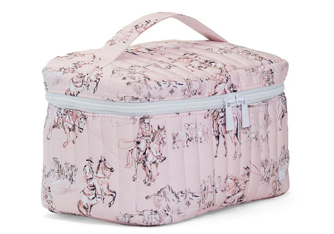 Quilted Train Set Cosmetic Case