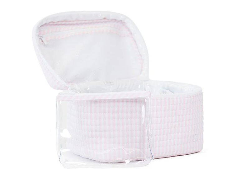 Quilted Train Set Cosmetic Case