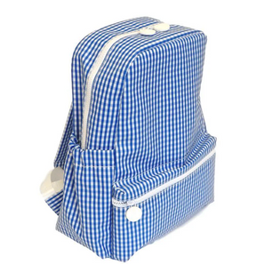 TRVL Backpacker- Gingham Royal