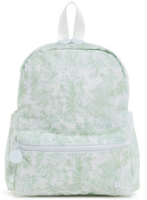 TRVL Mini Backer- Bunny Toile Green
