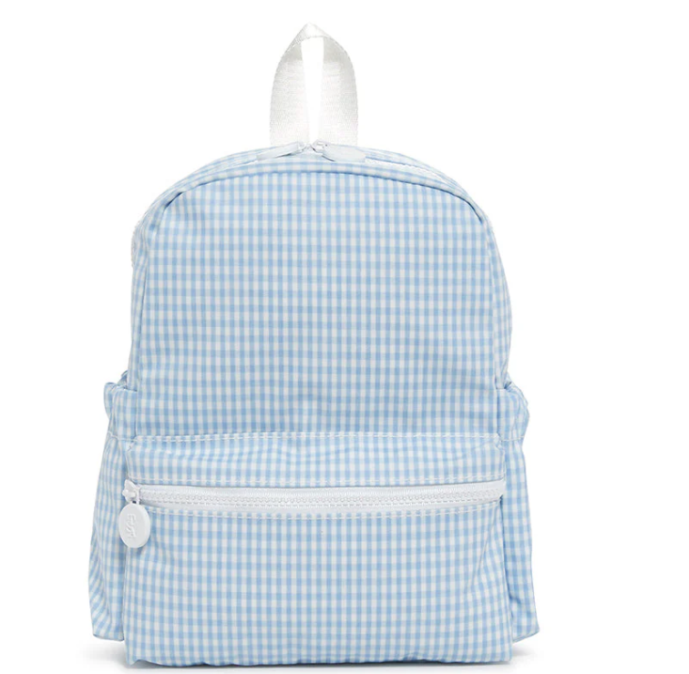TRVL Mini Backer- Gingham Mist