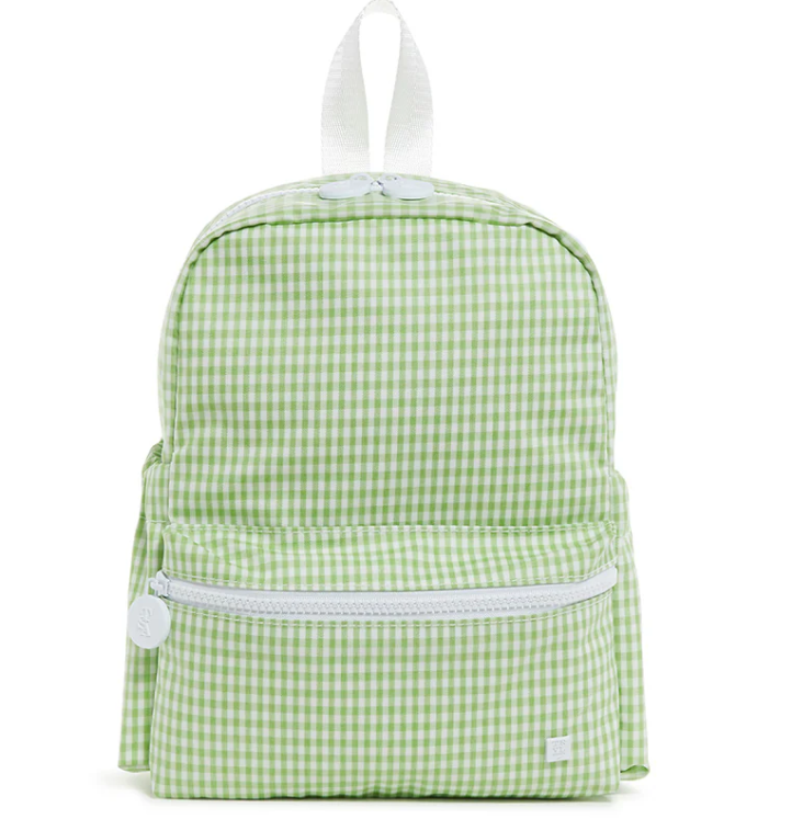 TRVL Mini Backer- Gingham Leaf