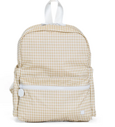 TRVL Mini Backer- Gingham Khaki