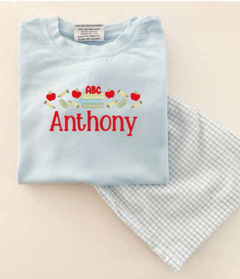 Boy's Book Stack T-Shirt