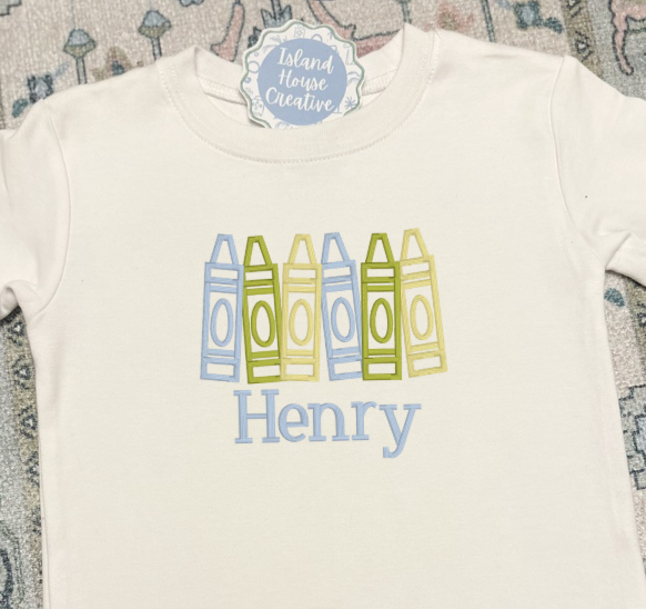 Boy's Crayon Stack T-Shirt