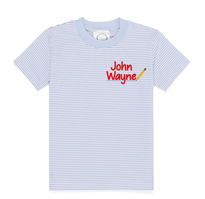 Boy's Pencil Name T-Shirt