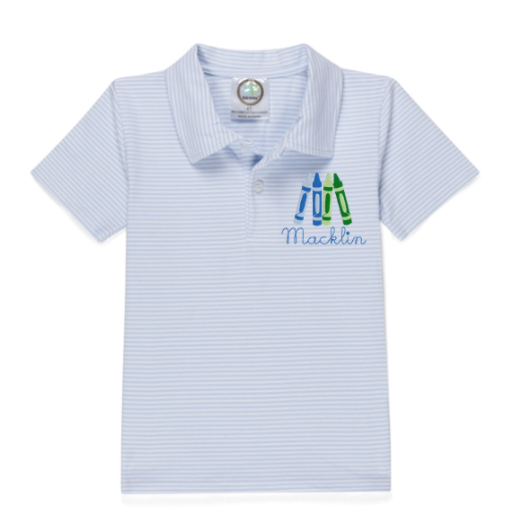 Boy's Crayon Polo