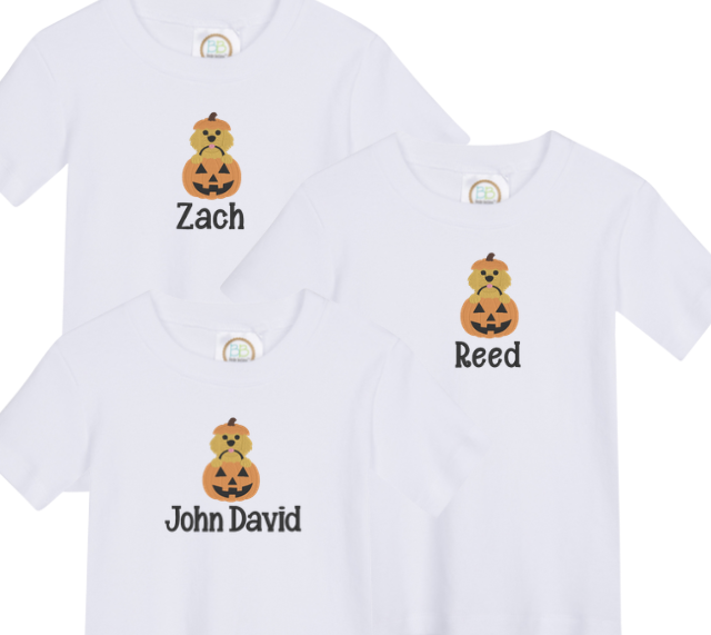 Boy's Pumpkin Pup T-Shirt