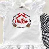 Girl's Game Day Crest Shirt