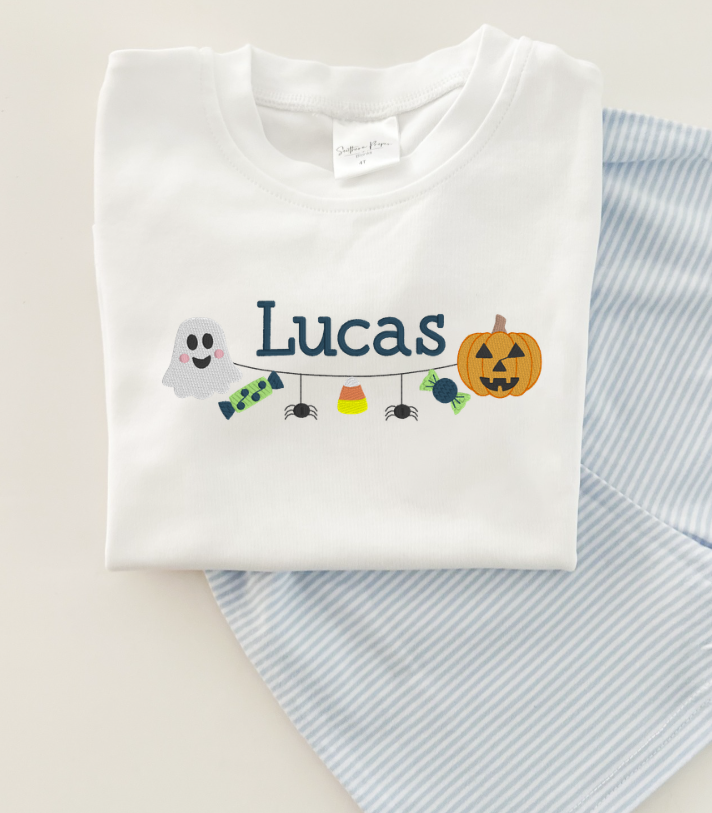 Boy's Halloween Bunting T-Shirt