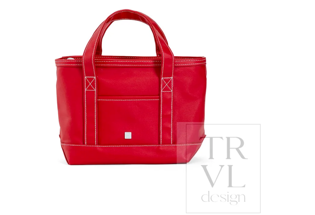 Mini Tote- Coated Canvas