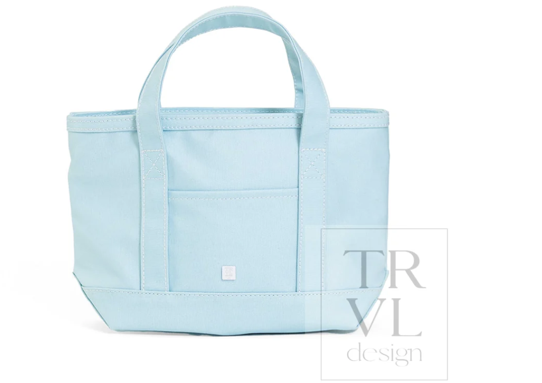 Mini Tote- Coated Canvas
