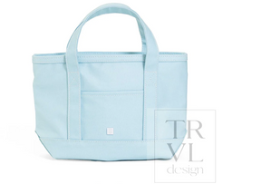 Mini Tote- Coated Canvas