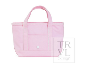 Mini Tote- Coated Canvas