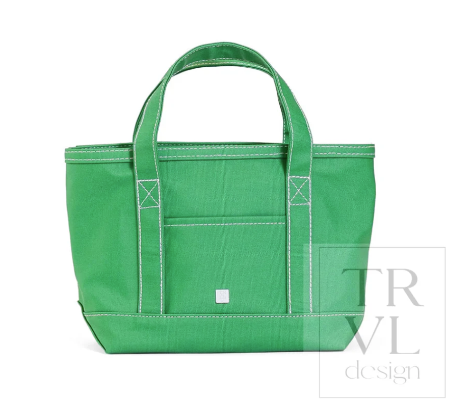 Mini Tote- Coated Canvas