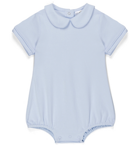 Boy's Short Sleeve Peter Pan Bubble