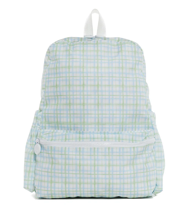 TRVL Backpacker- Classic Plaid Green (Backordered 7/15)