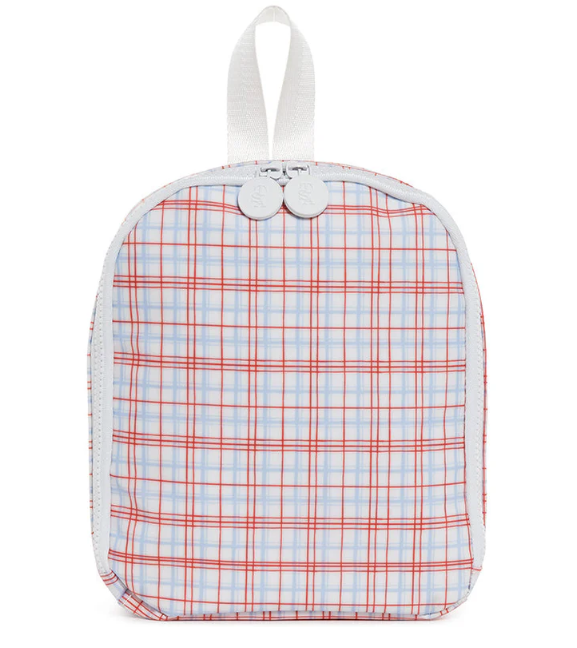 TRVL Lunch Box Bring It- Classic Plaid Red
