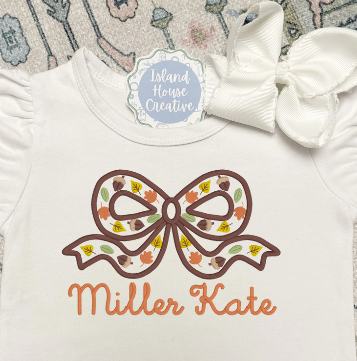 Girl's Autum Bow