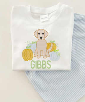 Boy's Pumpkin Patch Pup