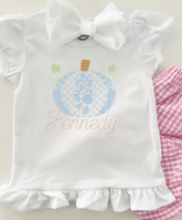 Girl's Chinoiserie Pumpkin
