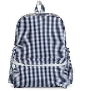 TRVL Navy Gingham